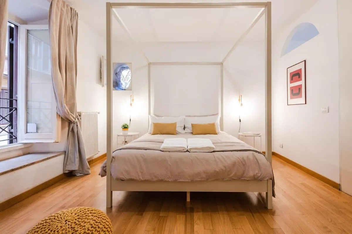 Apartman La Magnolia A C Balcony Office Piazza Navona Spanish Steps Róma