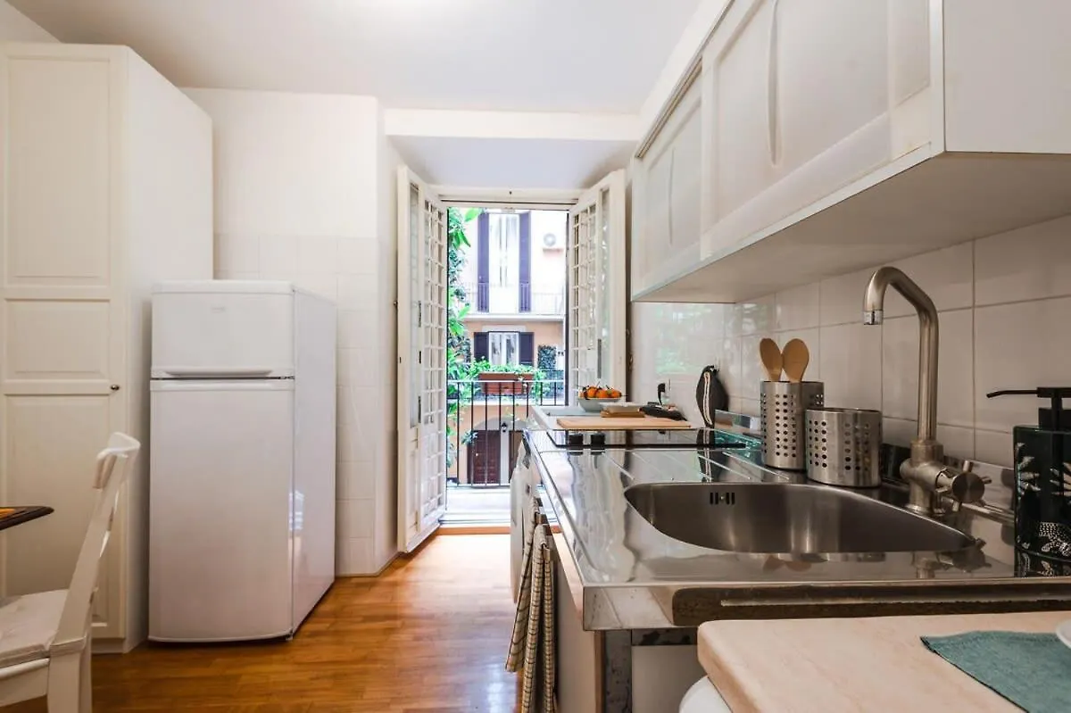 Apartman La Magnolia A C Balcony Office Piazza Navona Spanish Steps Róma Olaszország